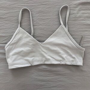 Aritzia Classic White Bralette. Barely worn!